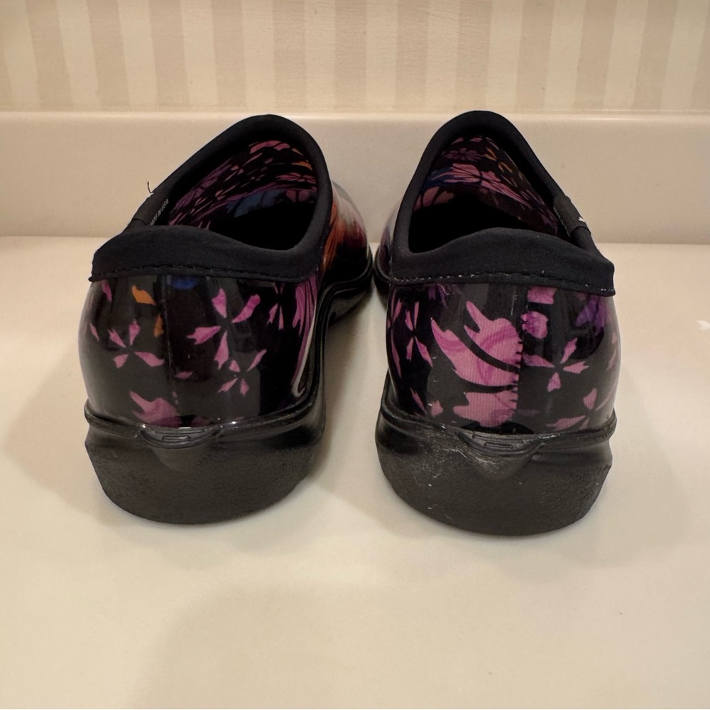Sloggers Waterproof Floral Flower Power Comfort Rain And Garden Shoes - Picture 9 of 16